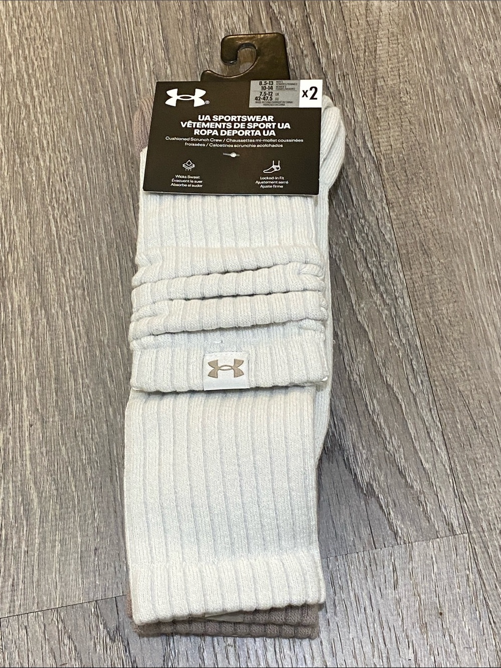 UNDER ARMOUR sportswear • crew socks